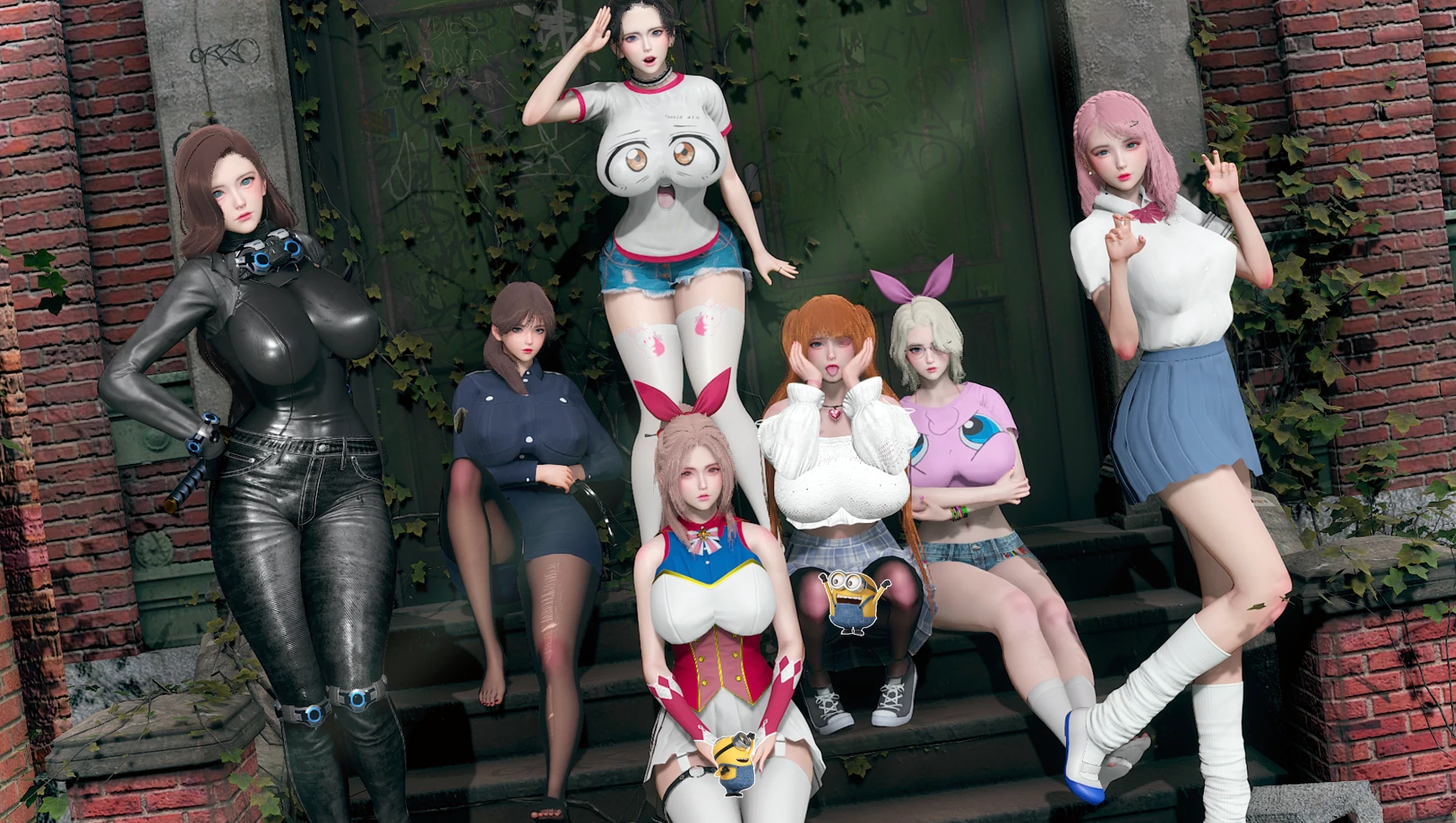 安卓+电脑（国风SLG 动态）神秘别墅 EP.8 步-小强游戏