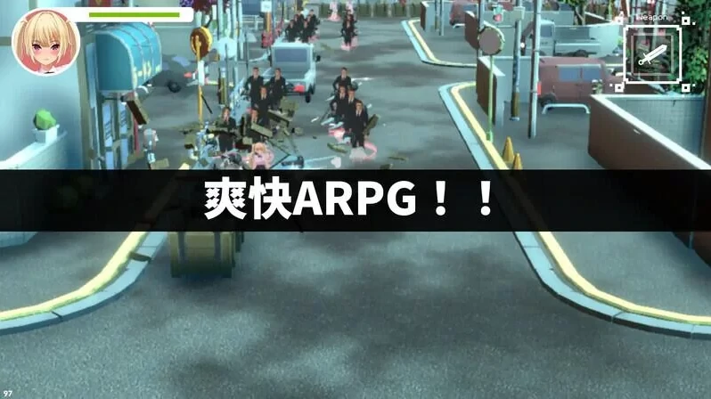 图片[5]-安卓+电脑【ACT/闯关/动态】现代最强女忍 被袭击的故事-小强游戏