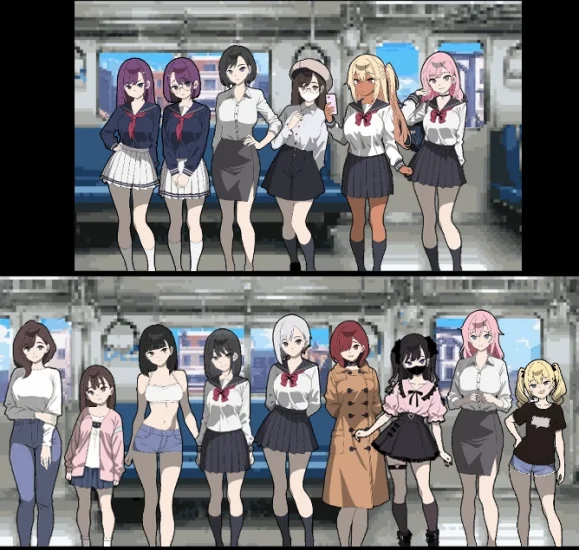 安卓+电脑【SLG/像素】所以我要当痴汉-小强游戏