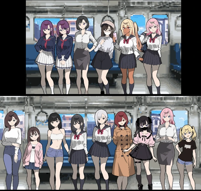 安卓+电脑【SLG/像素】所以我要当痴汉-小强游戏