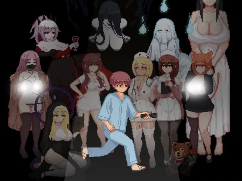 PC电脑版【ACT/恐怖/逃生/动态】医院诱惑-小强游戏