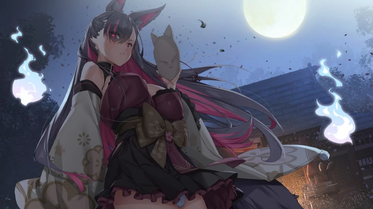 图片[2]-PC电脑版【爆款大作/互动/全动态/全CV】妖狐的深夜直播 特典+画集+步-小强游戏