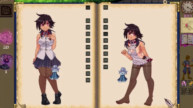 安卓+电脑【像素SLG/动态】魔法兽娘学院 作弊+步-小强游戏