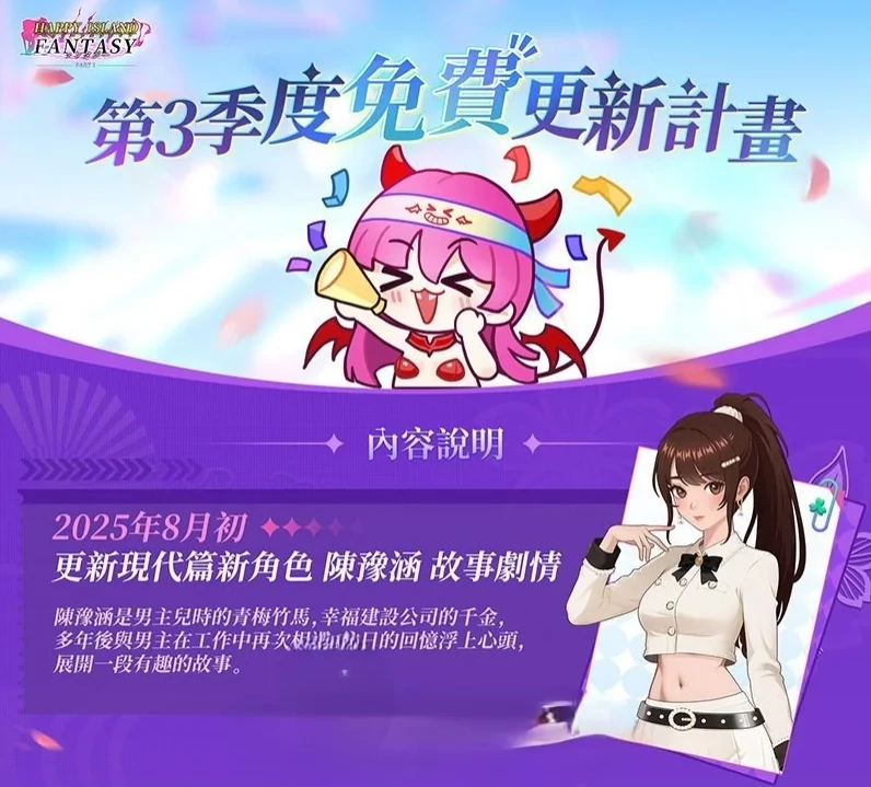 图片[1]-PC电脑 【神作/互动SLG/动态】幸福岛幻想V1.1.0 存档+步-小强游戏