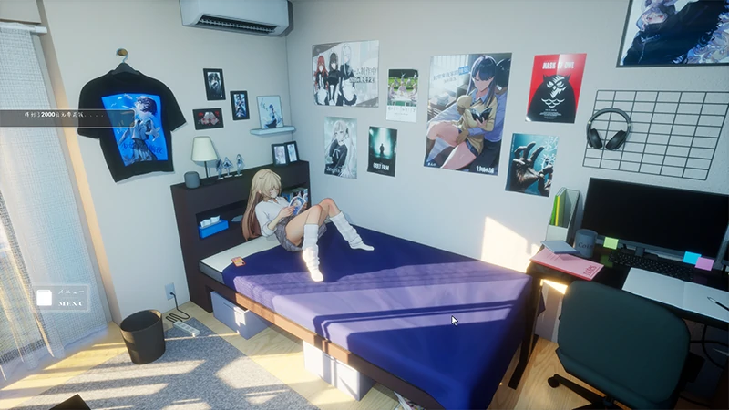 图片[2]-PC电脑版【互动SLG/CV】夏之音 辣妹与宅男的秘密课后时光 存档+步-小强游戏