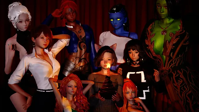 安卓+电脑【亚洲SLG/动态】闪闪发光的雨 v0.9步-小强游戏