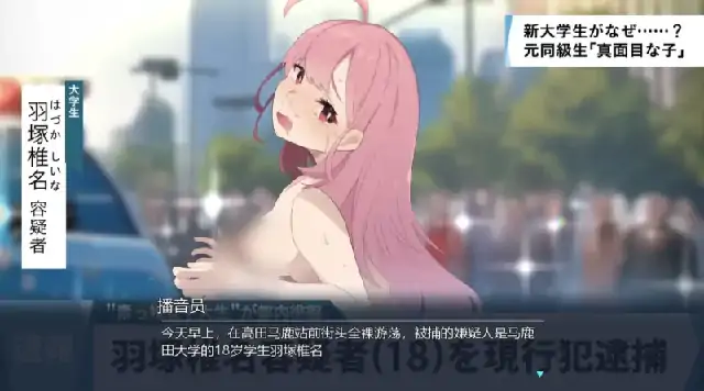 图片[4]-PC电脑（精品SLG/露出ACT）全裸徘徊的女子大学生 害羞的椎名酱v1.10步-小强游戏