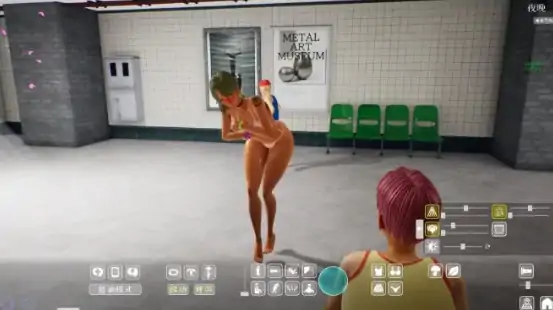 图片[3]-PC电脑版【3D互动/小马大车/露出】性奋公园☆巨乳辣妹x小处男～过激！露出逆搭讪指令～实时 步-小强游戏